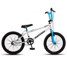 Bicicleta Infantil Aro 20 Bmx Freio V-Brake Branco e Azul Gottbike