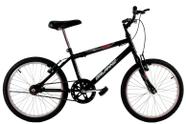 Bicicleta Infantil Aro 20 Masculina Cross Bmx Freestyle Preta Bicicleta Infantil Aro 20 Masculina Cross Bmx Freestyle Preta