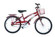 Bicicleta Infantil Aro 20 Mod Cecizinha Dolphin Vermelho