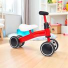 Bicicleta Infantil de Equilíbrio 4 Rodas Andador sem pedal Coordenação Motora para Crianças Bicicleta Infantil de Equilíbrio 4 Rodas Andador sem pedal Coordenação Motora para Crianças
