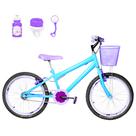 Bicicleta Infantil Feminina Aro 20 Aero + Kit Passeio Bicicleta Infantil Feminina Aro 20 Aero + Kit Passeio