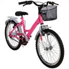 Bicicleta Infantil Feminina Athor Bliss 2025 Aro 20 Com Cestinha