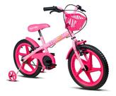 Bicicleta Infantil Fofys Aro 16 Rosa e Fúcsia Verden Bicicleta Infantil Fofys Aro 16 Rosa e Fúcsia Verden