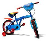 Bicicleta Infantil Good Mood Aro 16 Freio Ferradura e Tambor sem Marchas Blue Power Bicicleta Infantil Good Mood Aro 16 Freio Ferradura e Tambor sem Marchas Blue Power