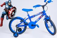 Bicicleta Infantil Masculina Aro 16 - Azul - Personagem