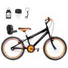 Bicicleta Infantil Masculina Aro 20 Aero + Kit Passeio e Acelerador