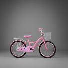 Bicicleta Infantil Menina Aro 20 Bicikids Princesa Com Cesta e Bagageiro Original