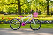 Bicicleta Infantil Menina Aro 20 com acessórios