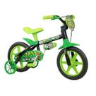 Bicicleta infantil nathor aro 12 masculino black 12 pto/vde Bicicleta infantil nathor aro 12 masculino black 12 pto/vde