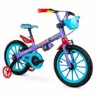 Bicicleta Infantil Nathor Aro 16 Com Rodinhas Stitch 2 Bicicleta Infantil Nathor Aro 16 Com Rodinhas Stitch 2