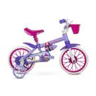 Bicicleta Infantil Nathor Bike 3 a 5 Anos Aro 12 Masculina Feminina Cor:Rosa 2