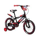 Bicicleta Infantil Pro Aventura Vermelha Aro 16 - Unitoys