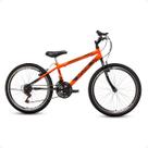 Bicicleta Infanto Juvenil Aro 24 18v Teen Stone