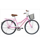 Bicicleta Kls Retro Freio V-Brake Rosa/Branco