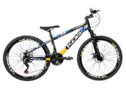 Bicicleta Kog Freeride 26 Tipo Viking Hupp 21V Freios a Disco com aros Vmaxx - Envio Imediato
