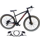 Bicicleta Ksw Xlt Aro 29 21v Freios Mecanicos Cambios Shimano Mais Trocadores Pneu Faixa Amarela. Bicicleta Ksw Xlt Aro 29 21v Freios Mecanicos Cambios Shimano Mais Trocadores Pneu Faixa Amarela.