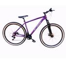 Bicicleta Ksw Xlt Aro 29 24v Freios Mecanicos Profissional Pneu Faixa Amarelo