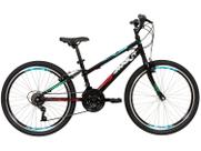 Bicicleta Max Aro 24 A25 cor Preta Caloi Câmbio Shimano Freio Hidráulico - 005260.19000