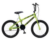 Bicicleta Max Boy CROSS, Aro 20 S/M 36 Raias, Freios V-Brake Nylon, Descanso Lateral, Aro 20, Roda Livre 1V 18D, Guidão Cross/BMX