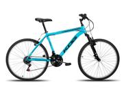 Bicicleta MTB Aro 26 KOG em Alumínio 3x6 18 Marchas Com Câmbio Shimano TZ31 e Suspensão de 60mm