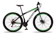 Bicicleta para Passeio Aro 29, 21V Aço Susp T. Shimano Ravok