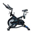 Bicicleta Para Spinning Pro, E17, Roda Livre 13Kg, Freio Mecânico, Preto E Azul, E17, Acte Sports