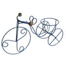 Bicicleta Porta Vaso De Flores Suporte Artesanal Em Ferro de Mesa