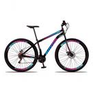 Bicicleta Ravok Aro 29 Urbana Quadro em Aço 21 Marchas Rosa e Azul Bicicleta Ravok Aro 29 Urbana Quadro em Aço 21 Marchas Rosa e Azul
