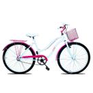 Bicicleta Retro Aro 26 Feminina Forss Hello Pink