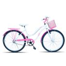 Bicicleta Retro Aro 26 Feminina Forss Hello Pink