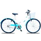 Bicicleta Retrô Feminina Forss Rose Aro 26 - Azul Bebe Bicicleta Retrô Feminina Forss Rose Aro 26 - Azul Bebe