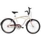 Bicicleta Retro Vintage Aro 26 Masculina Beach Bege Bicicleta Retro Vintage Aro 26 Masculina Beach Bege