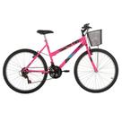 Bicicleta Safira Mountain Bike Aro 26 Quadro Aço 18 Marchas Mormaii Rosa Chicle Bicicleta Safira Mountain Bike Aro 26 Quadro Aço 18 Marchas Mormaii Rosa Chicle