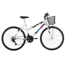Bicicleta Safira Mountain Bike Aro 26 Quadro Aço 18 Marchas V-brake Branco Mormaii Bicicleta Safira Mountain Bike Aro 26 Quadro Aço 18 Marchas V-brake Branco Mormaii