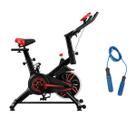 Bicicleta Spinning com Roda de Inércia 6kg + Corda de Pular