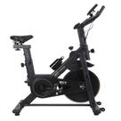 Bicicleta spinning com roda de inercia de 22kg - preto e cinza wct fitness