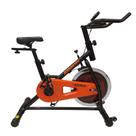 Bicicleta Spinning Residencial Athletic Advanced 400BS Usuários de 125kg Conforto Ajustável e Treino Cardio Eficaz