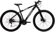 Bicicleta TN-21 T17 A29 21 Velocidades Athor Preta