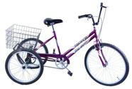 Bicicleta Triciclo Aro 26 Violeta