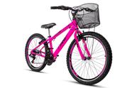 Bicicleta Trip Aro 24 Quadro em Aluminio 21v Menina Cx Box Bicicleta Trip Aro 24 Quadro em Aluminio 21v Menina Cx Box