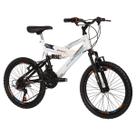 Bicicleta Vellares Jumper Aro20 - Laranja Neon -Azul Escuro