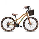 Bicicleta Viena Aro 29 Freio Disco 21v Com Cestão Colli Cor Bronze Tamanho Do Quadro 17 Bicicleta Viena Aro 29 Freio Disco 21v Com Cestão Colli Cor Bronze Tamanho Do Quadro 17