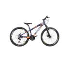 Bicicleta Viking Aro 26 Câmbio Importado 21v Vmaxx Roxo Laranja