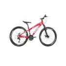 Bicicleta Viking Aro 26 Câmbio Importado 21v Vmaxx Vermelho