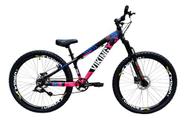 Bicicleta Viking Freio Hidráulico Mt200 Shimano Flame Preto