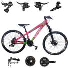 Bicicleta Vikingx Tuff 25 Cambios Shimanos e Trocadores 24 Velocidades Mtb
