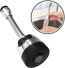 Bico Arejador Extensor Giro 360C Flexível Versátil Extensor Torneira Chuveirinho Cromado Clink
