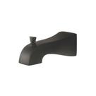 Bico de banheira desviador Pioneer X-6400110-MB Modern Sleek 7 cm