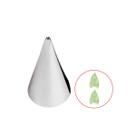 Bico de confeitar folha 65 pequeno wilton