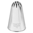 Bico de Confeitar GG Nº 1E Pitanga Flor Inox Sem Emenda